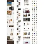 Moodboard web minimalista