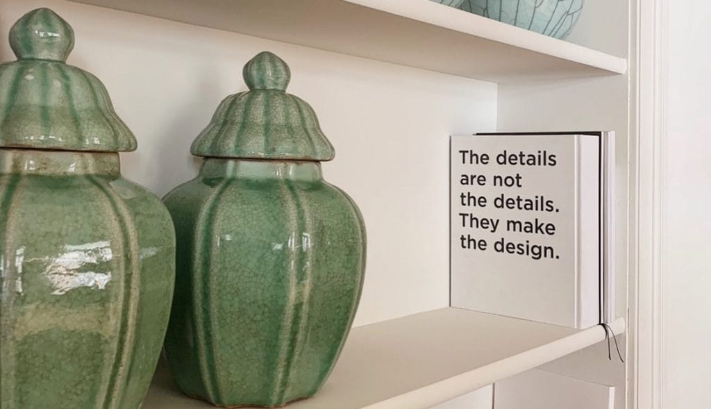 The Details are not the details they make the design Charles Eames Sandra de Soto Design